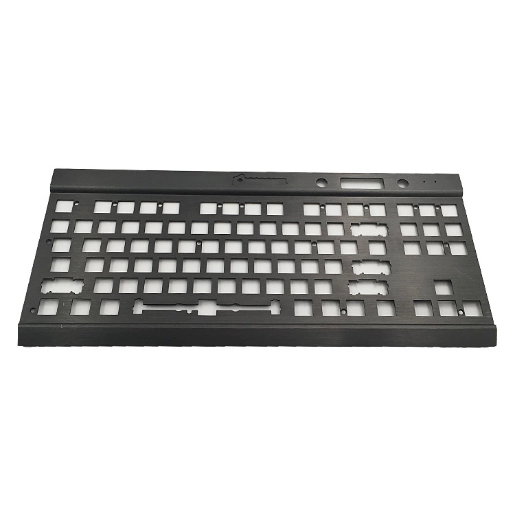 China supplier Precision Custom OEM CNC Machining Milling Aluminum Computer Keyboard Case Cover
